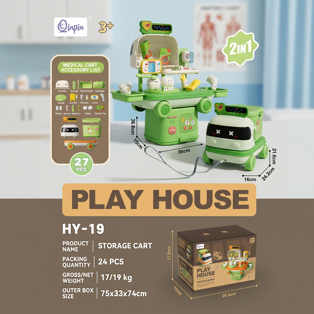 2-in-1 Play Truck for Kids