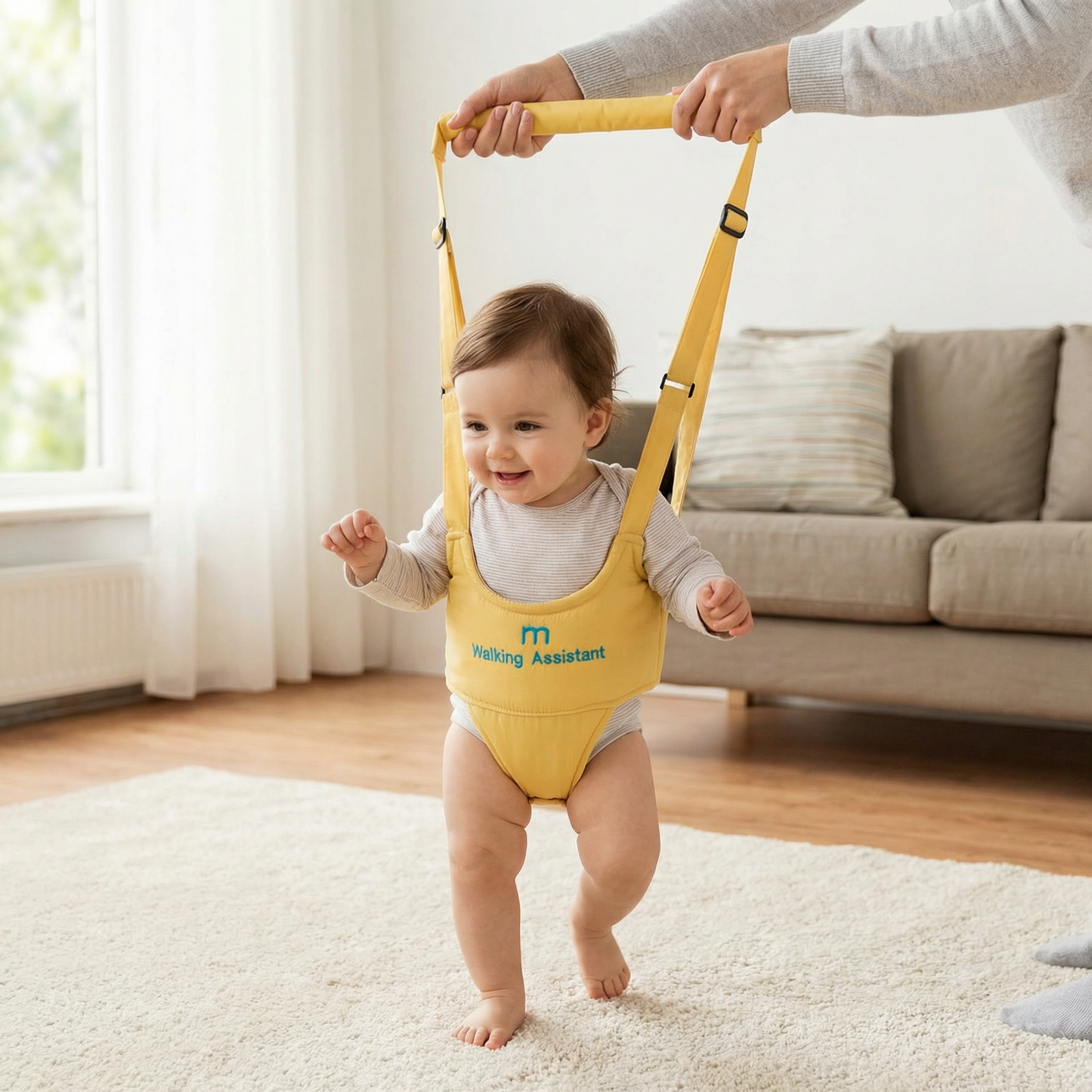 Adjustable Baby Walking Harness with Safety Strap