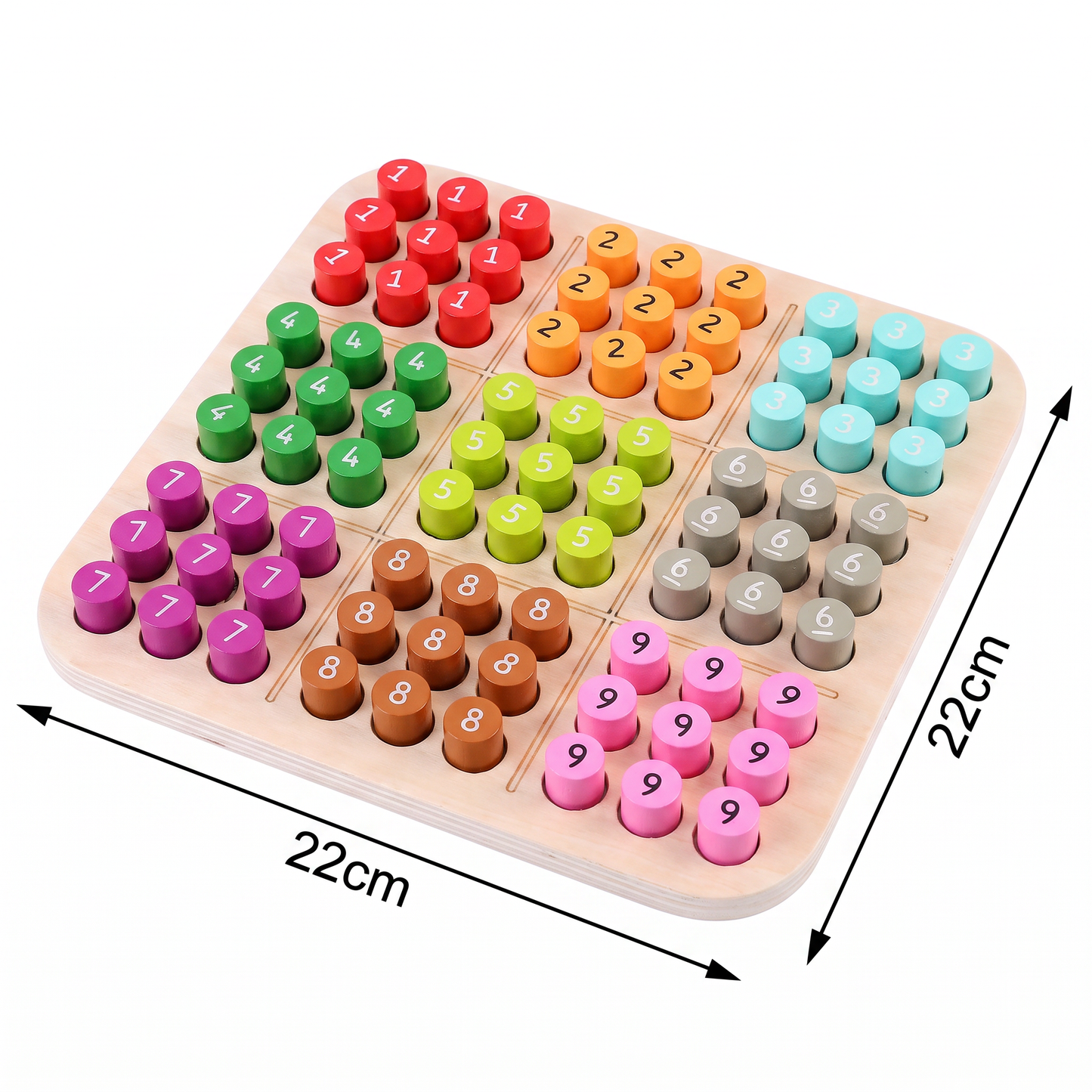 3D wooden sudoku - hours of fun and development