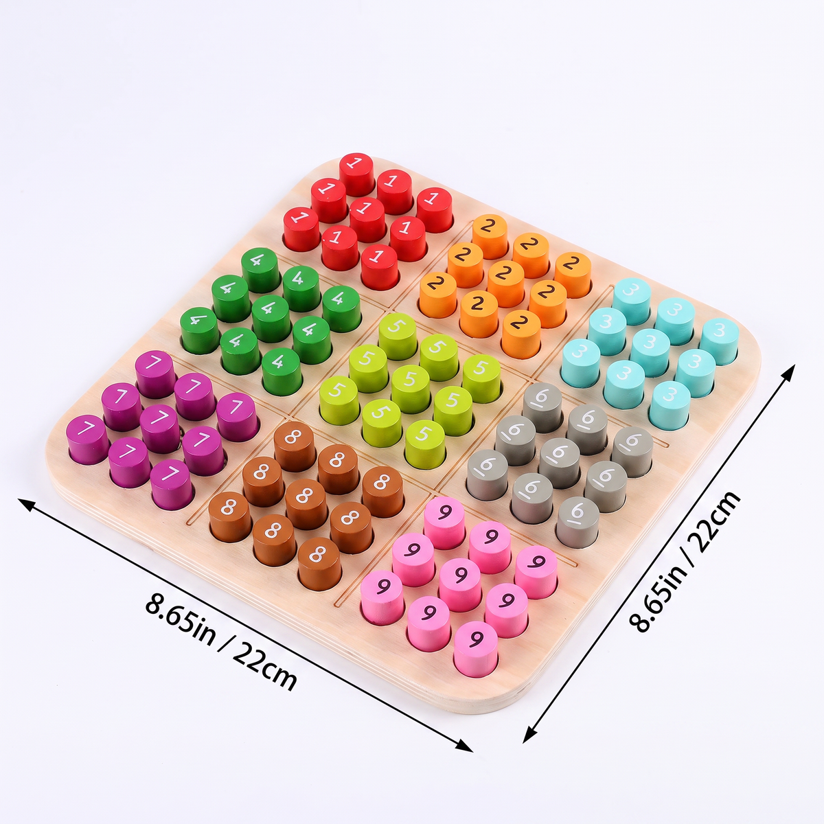 3D wooden sudoku - hours of fun and development