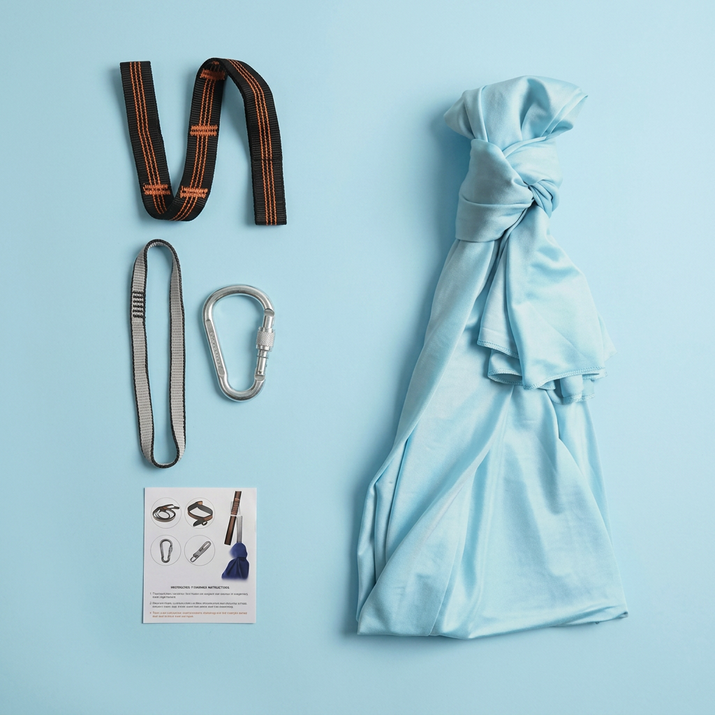 Pedagogical sensory swing for children