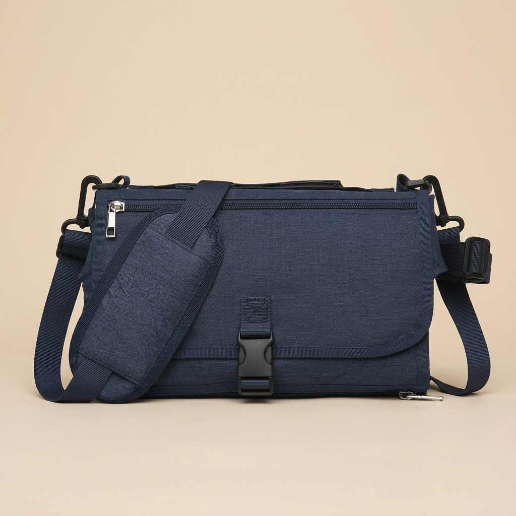 Compact Changing Mat with Pockets for On-the-Go
