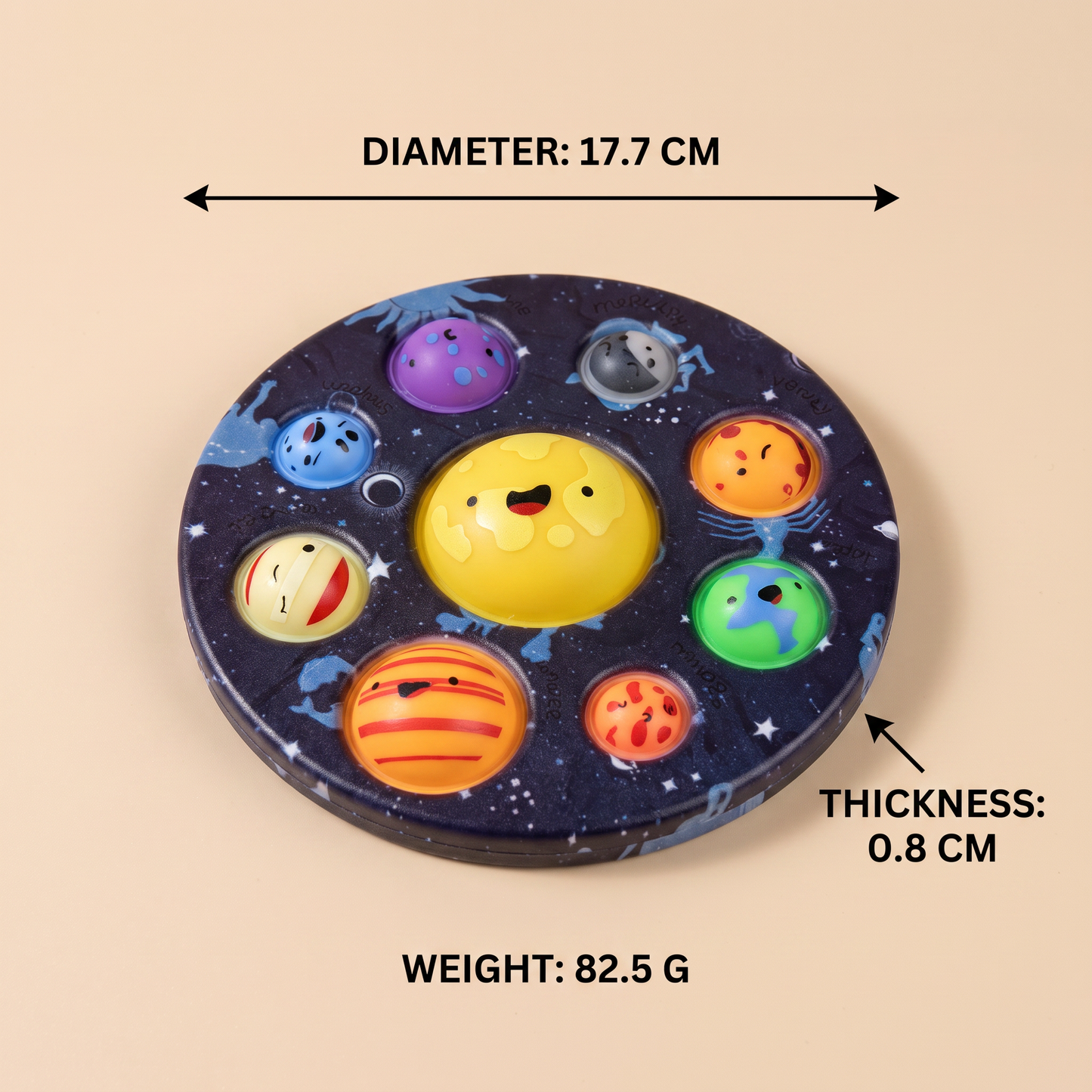 Galaxy Bubble Pop – Space-Themed Sensory Toy