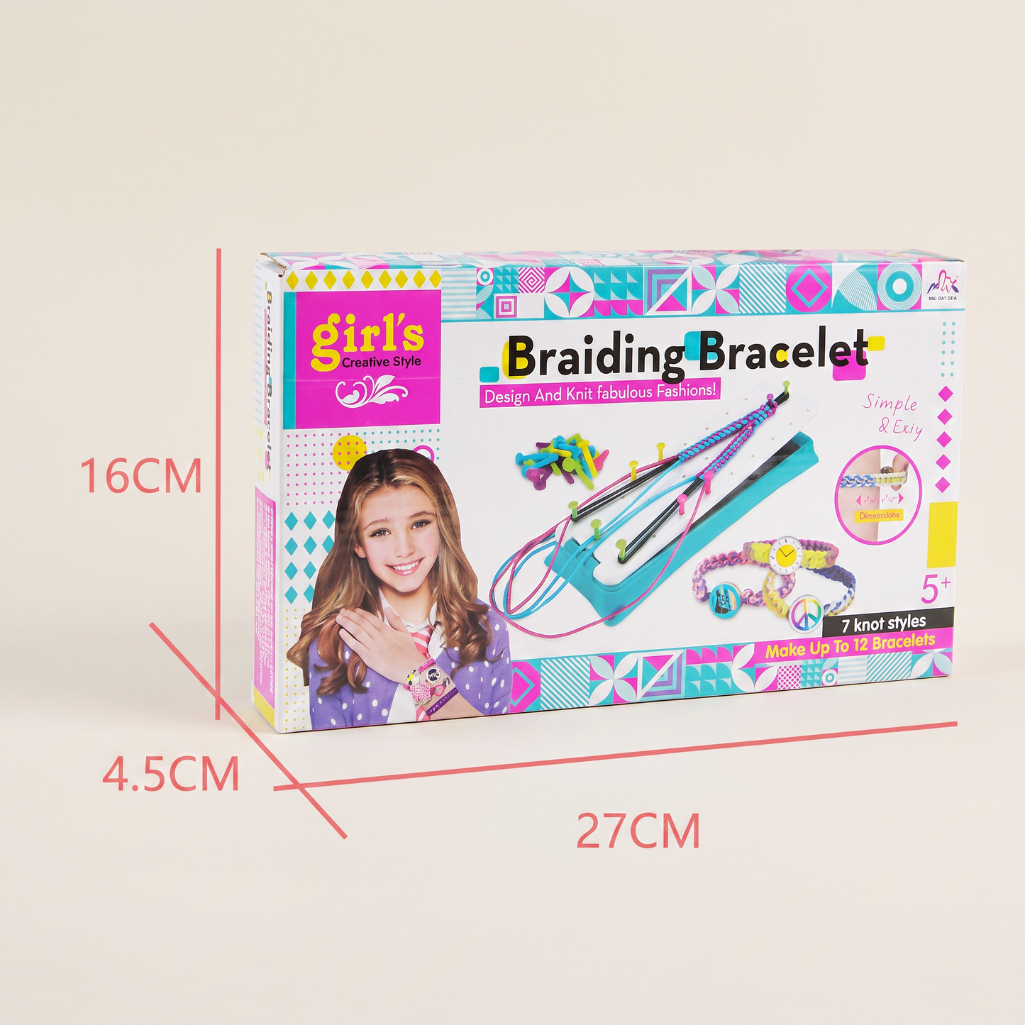 DIY Braiding Bracelet Kit