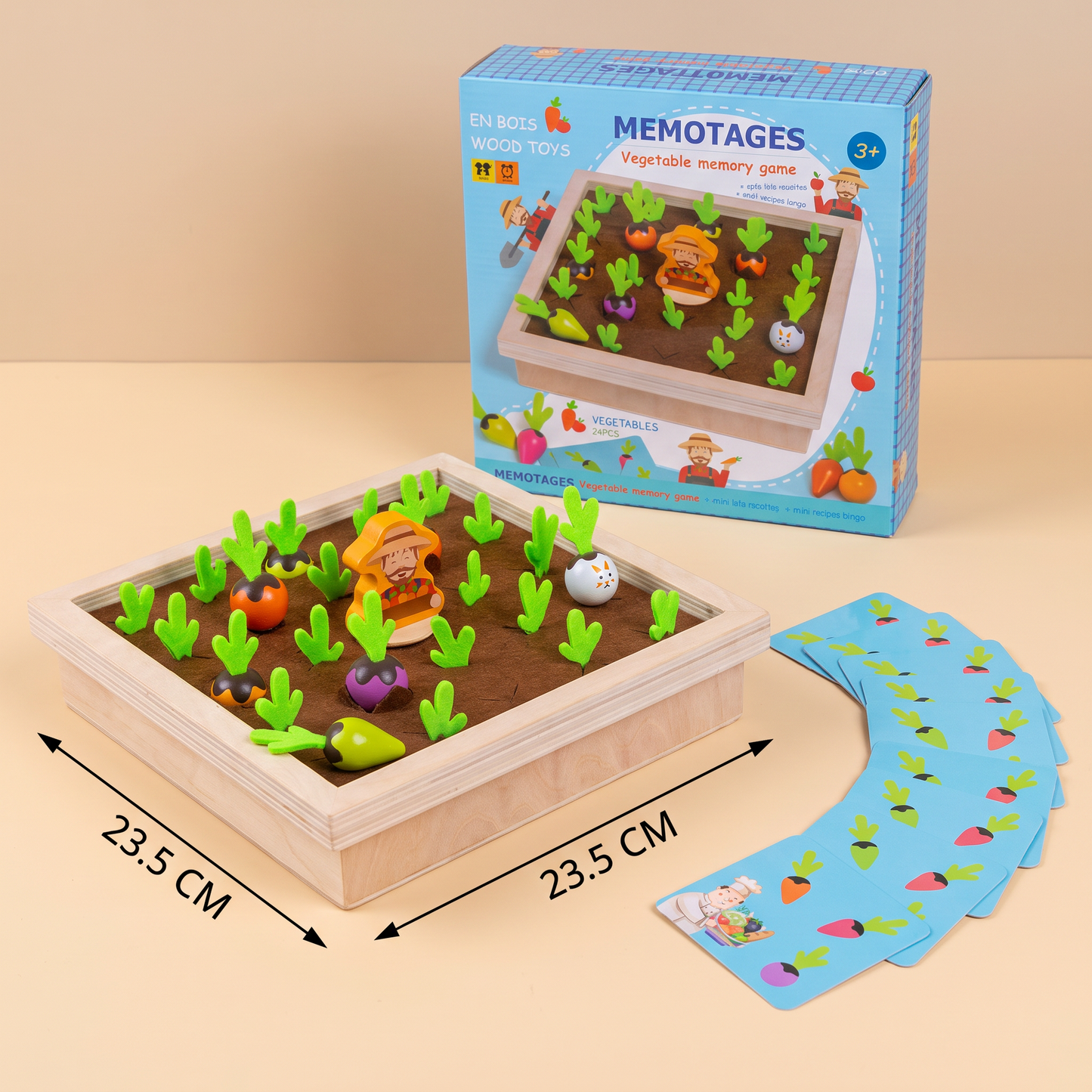 Montessori Felt Farm Toy