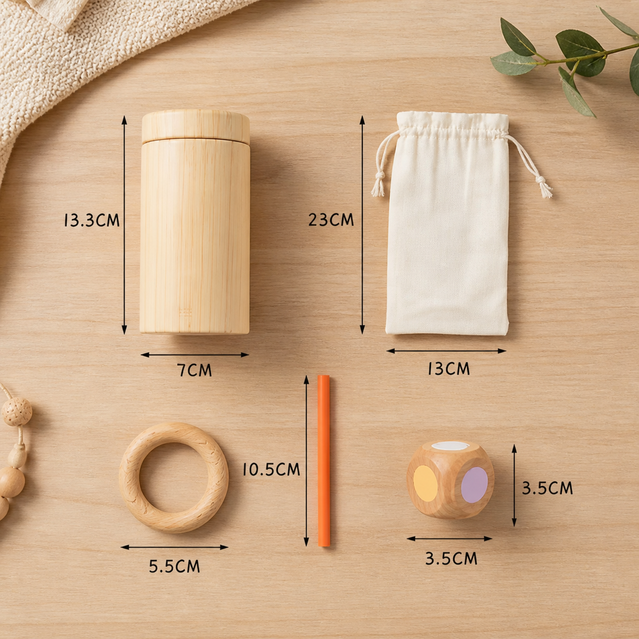 Montessori Color Wooden Stick Game