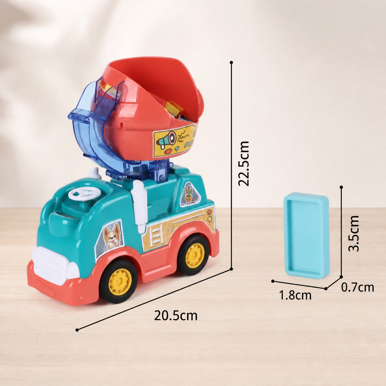 Montessori Domino Truck