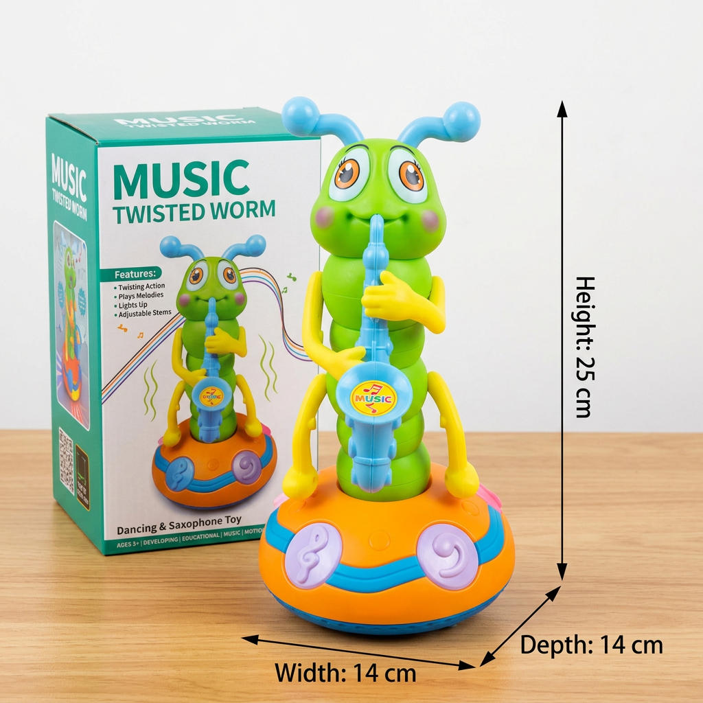 Dancing Saxophone Caterpillar