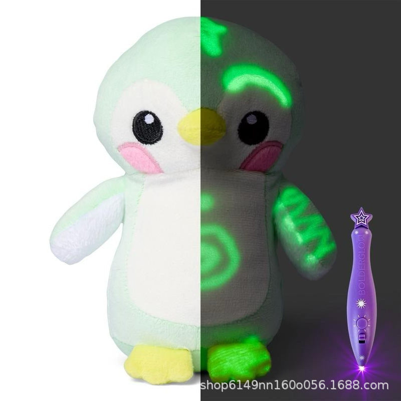 Magic Plush with Glow Drawing Pen – Interactive Light-Up Cuddly Toy for Kids