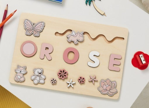 Personalised Wooden Name Puzzle