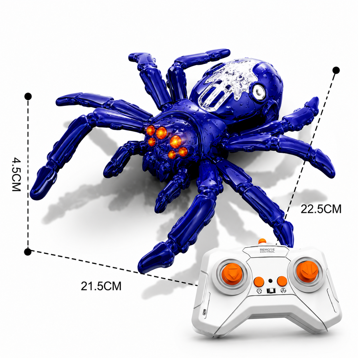 Remote Control Wall Climbing Spider/Gecko – RC Climbing Toy for Walls & Ceilings