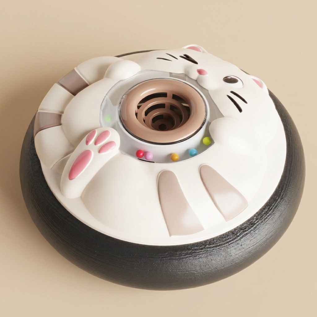 Cute Floating Air Soccer Ball with Soft Foam Bumper
