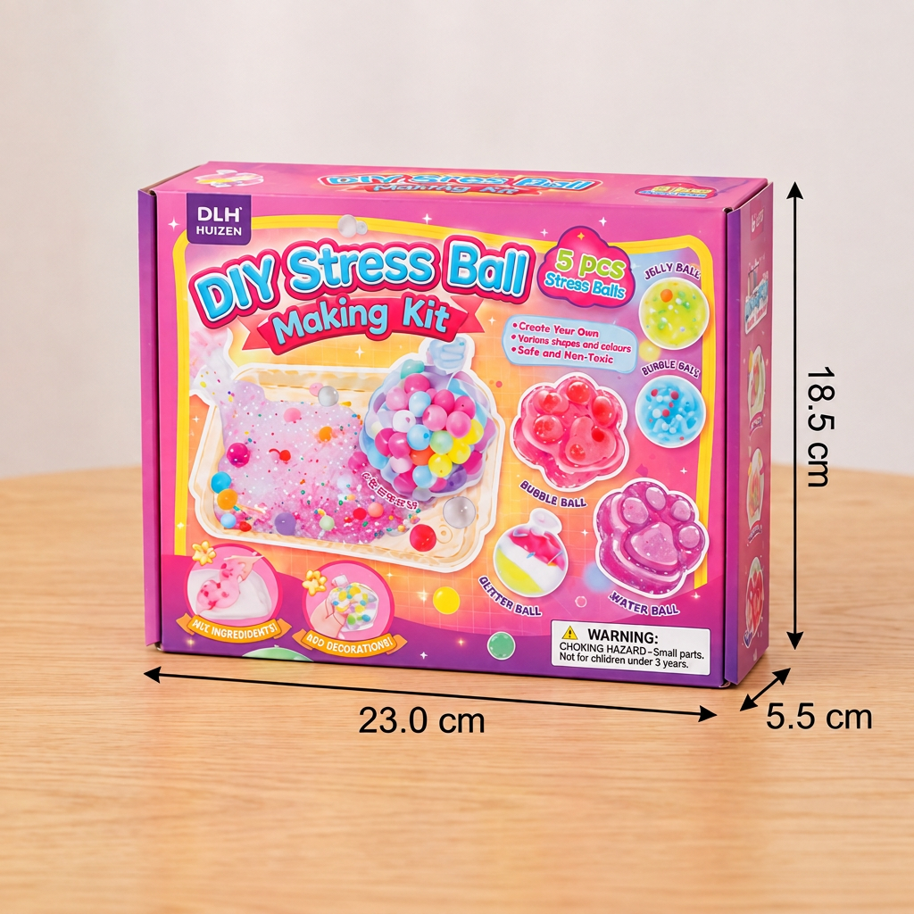 DIY Stress Ball Making Kit for Kids – Create Your Own Squishy Sensory Balls
