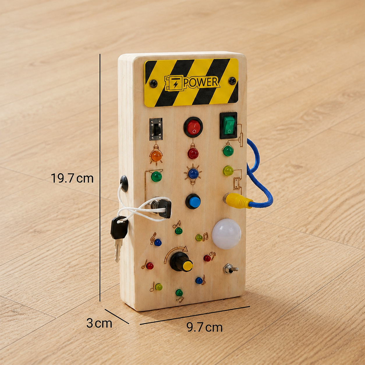 Montessori Wooden Activity Board