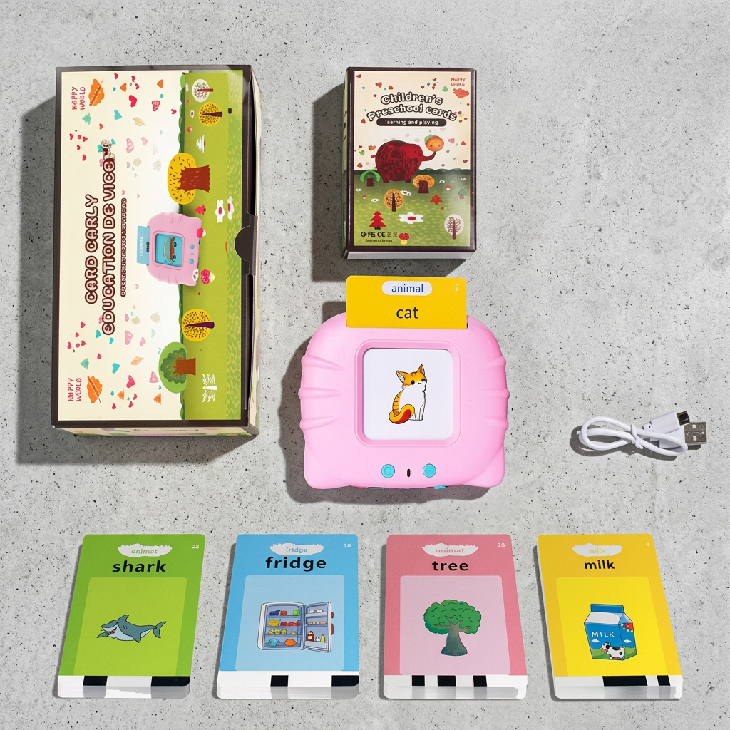 Interactive Learning Flashcards - Educational Talking Cards