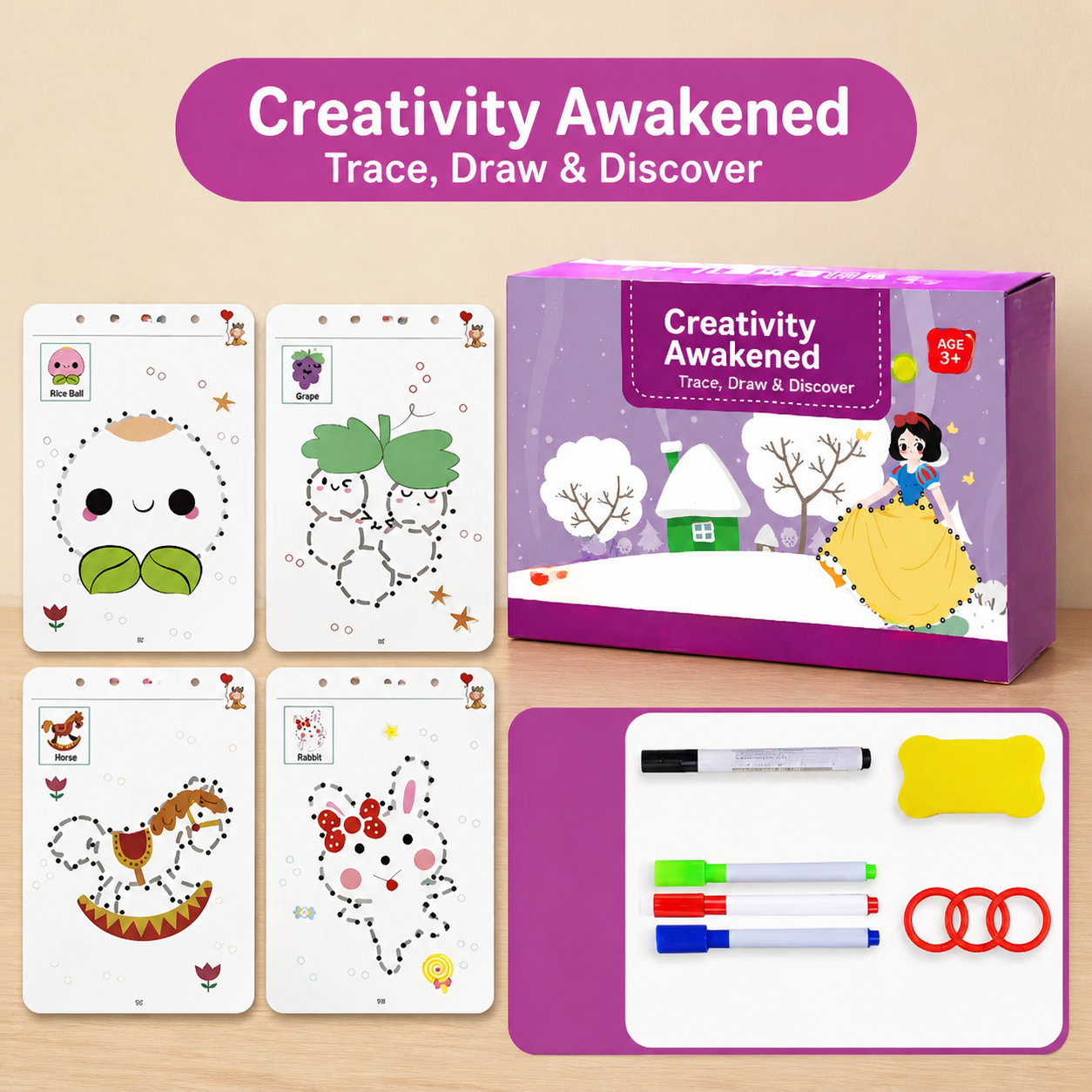 MagicLines - Magical Tracing Book Set