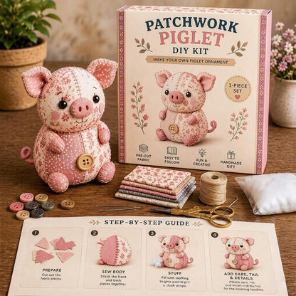 DIY Animal Sewing Kit – Handmade Fabric Ornament Craft Set