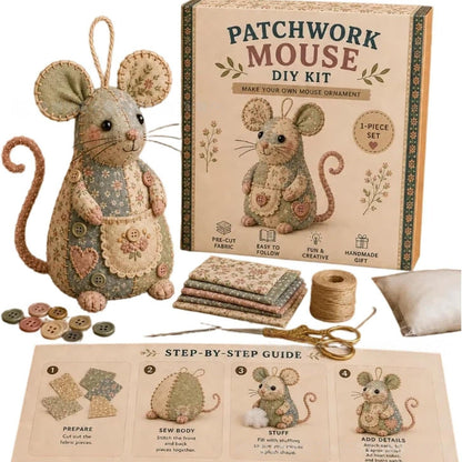 DIY Animal Sewing Kit – Handmade Fabric Ornament Craft Set