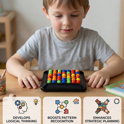 Colour Match Logic Game – Interactive Marble Puzzle for Kids & Adults