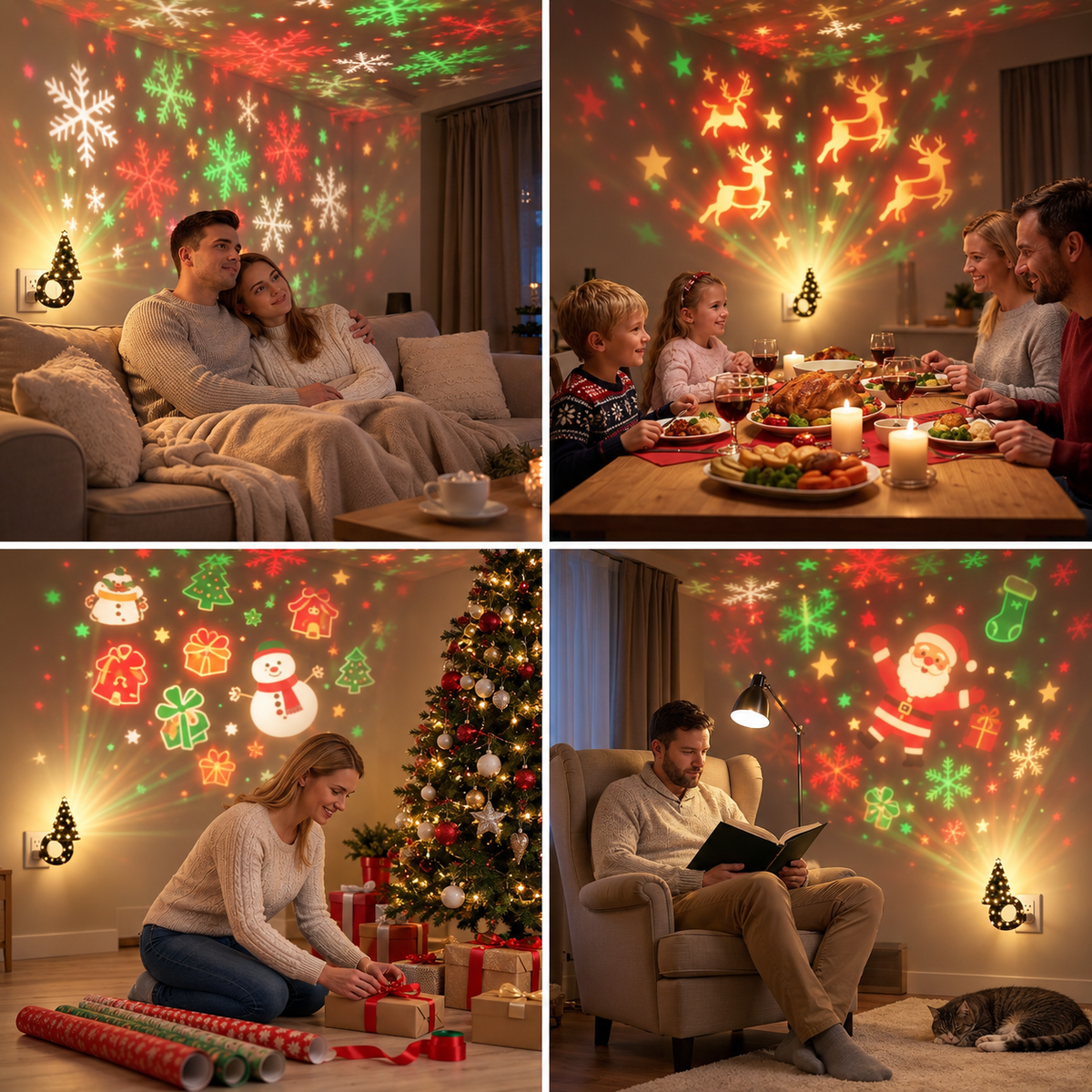 Christmas Tree Projector Lamp