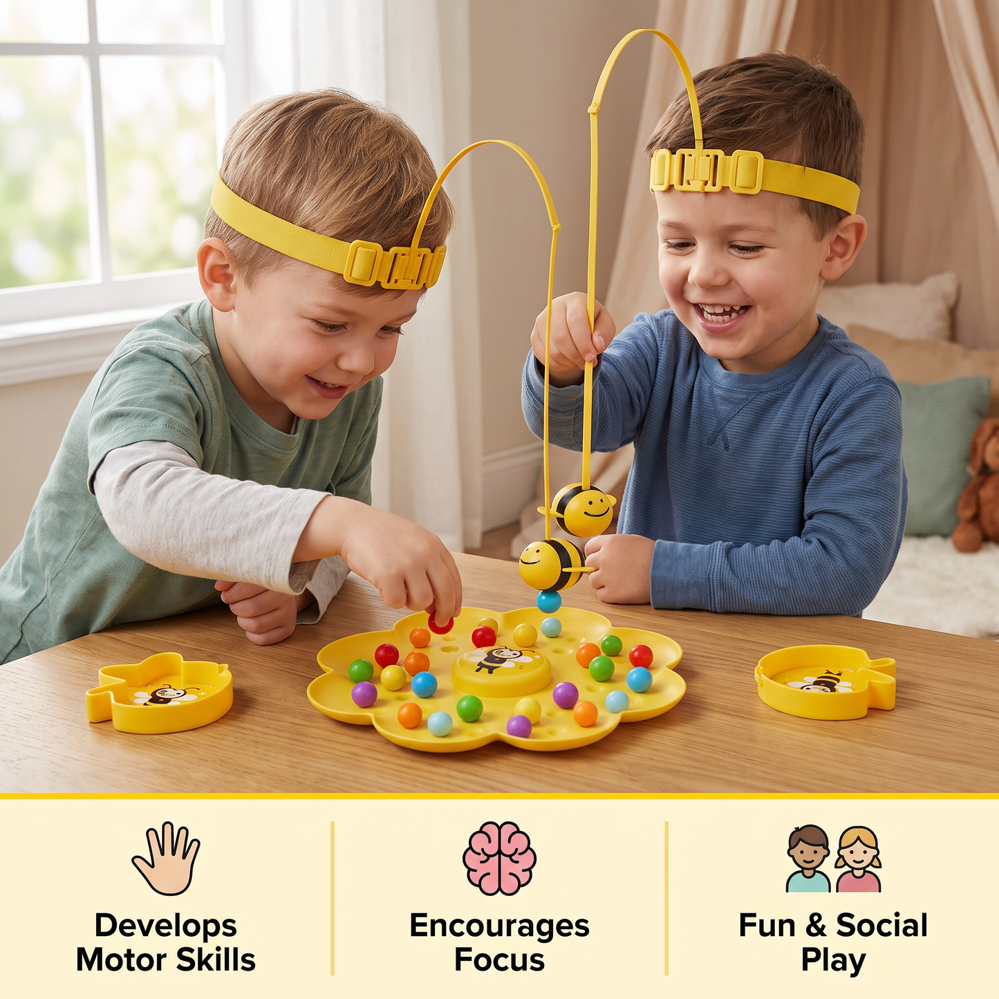 Bee Beads Fishing Adventure Game
