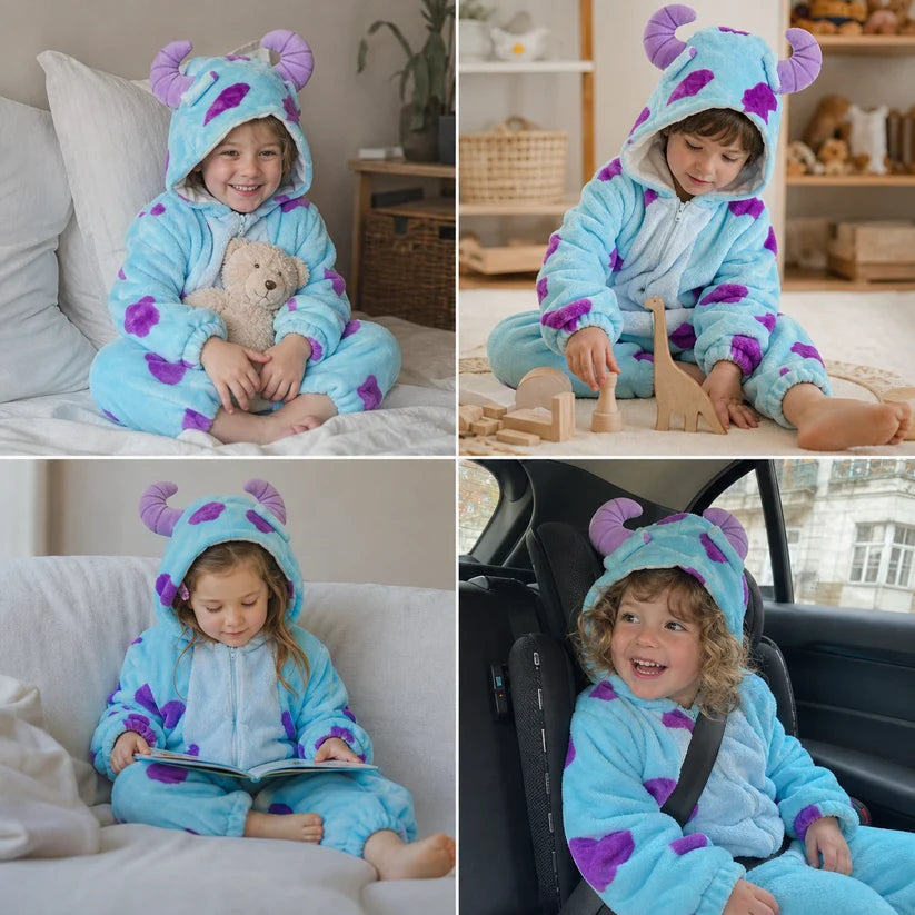 Cozy Fuzzy Costume for Babies & Toddlers