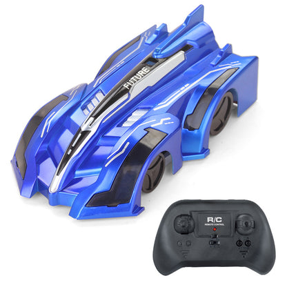 Remote Control Wall-Climbing Car with LED Lights