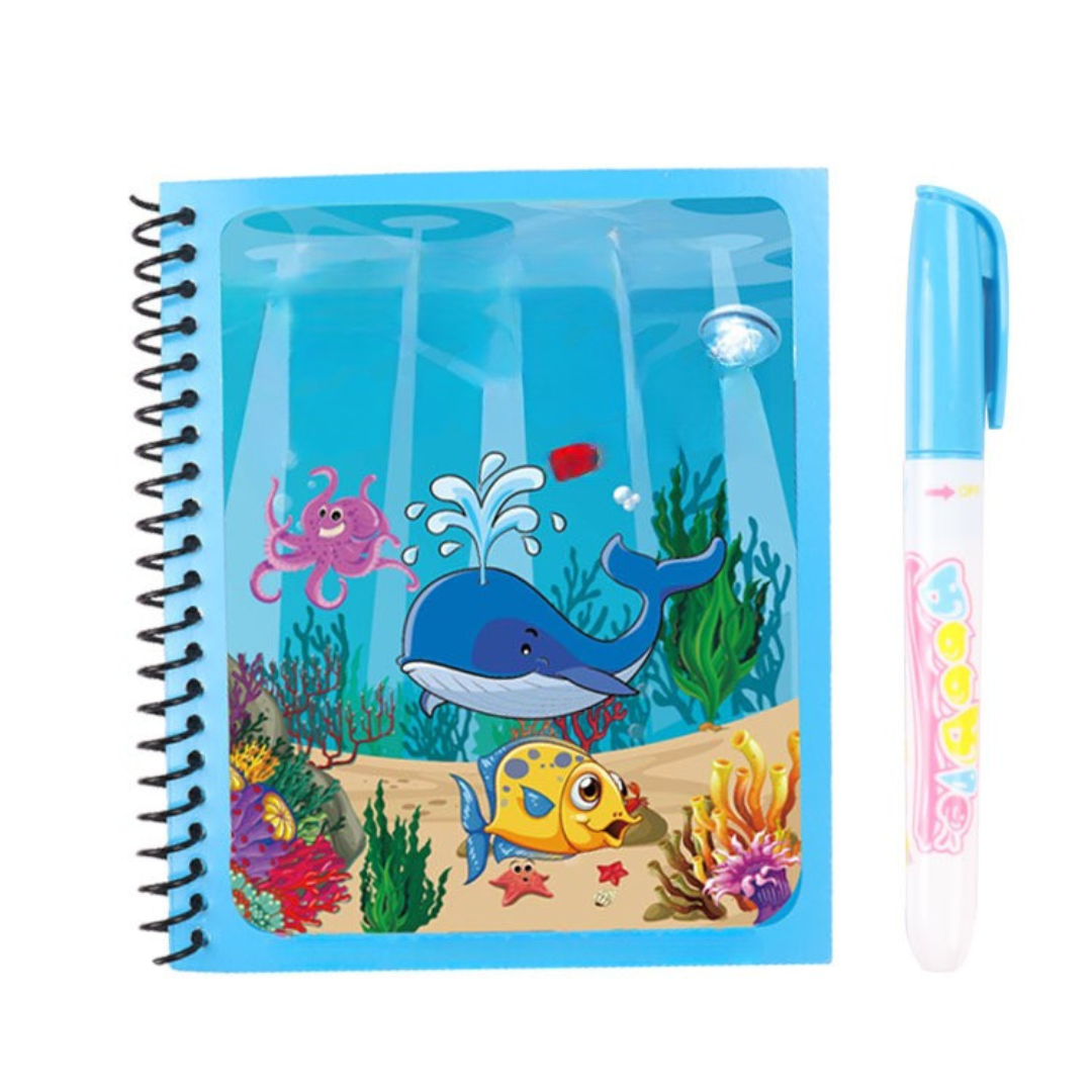 Magic Water Drawing Book