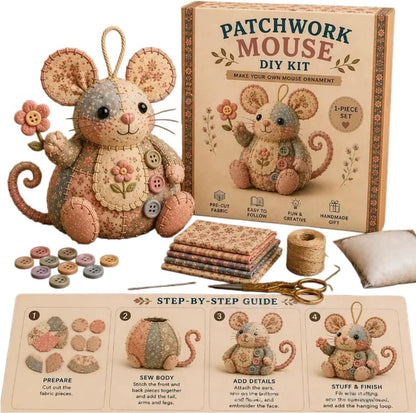 DIY Animal Sewing Kit – Handmade Fabric Ornament Craft Set