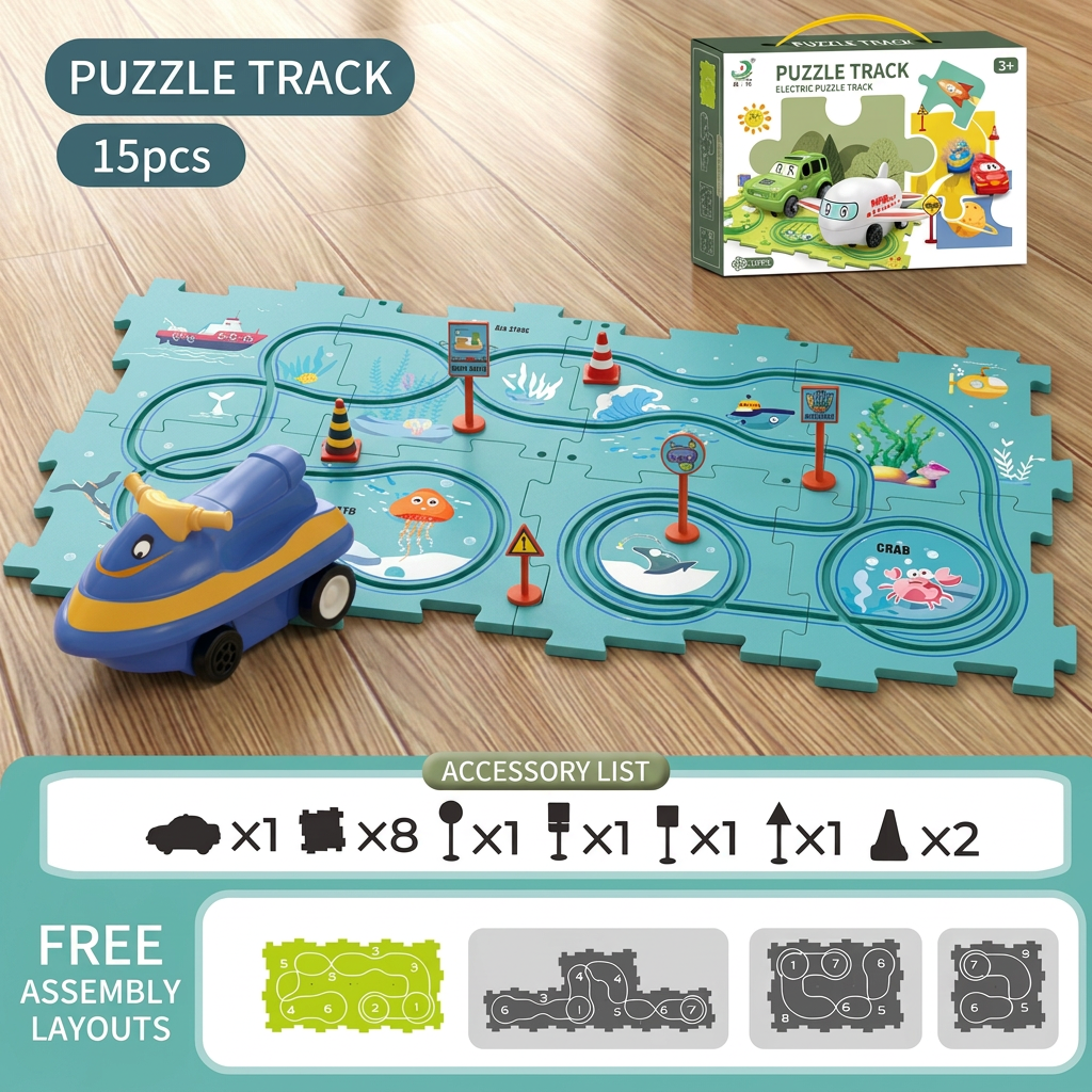 PuzzleTrack - Electric Puzzle Track