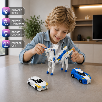 unicorn transforming cars