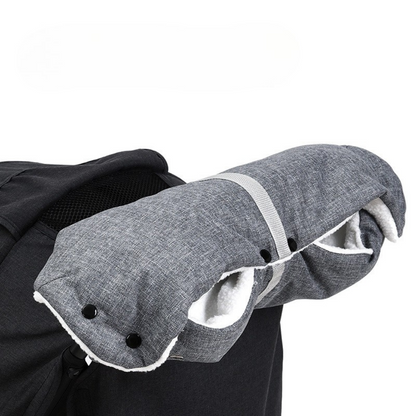 Cosy hand warmer for prams and pushchairs