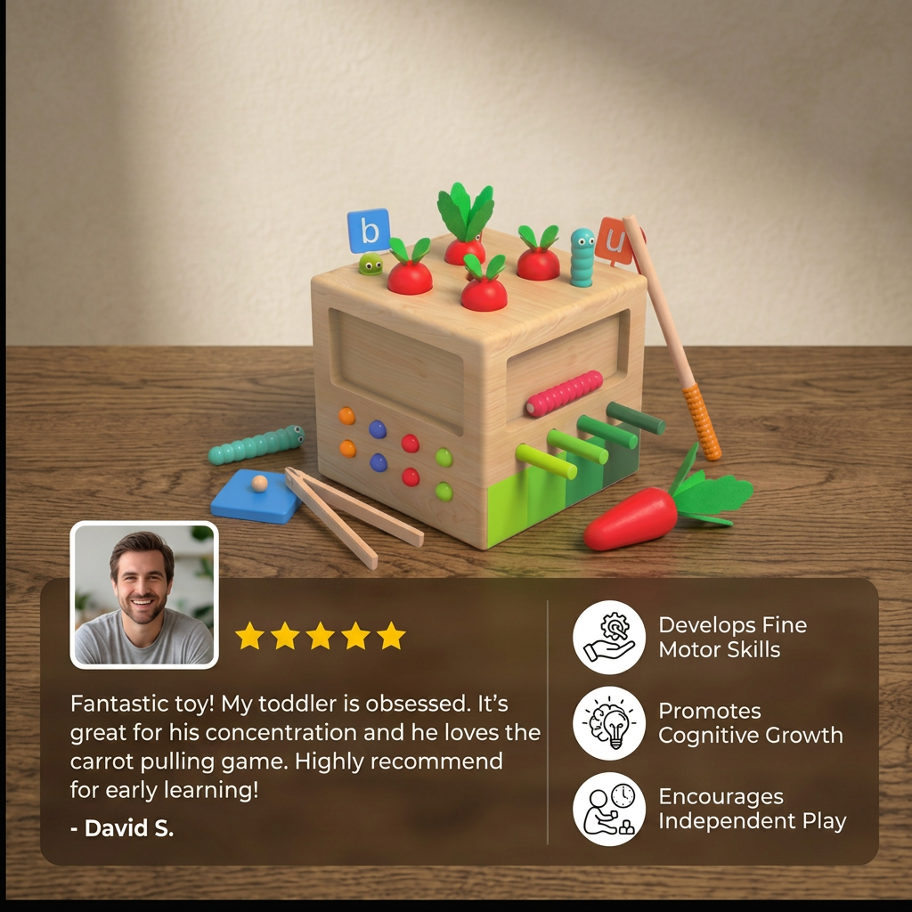 Montessori Learning and Development Wooden Toy