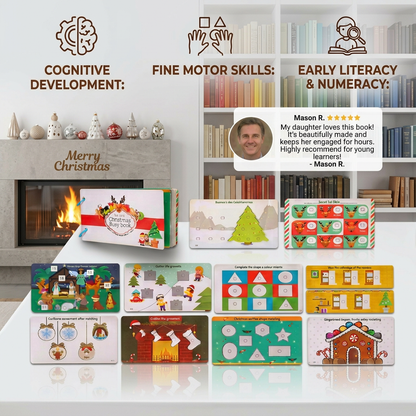 Montessori Christmas Busy Book
