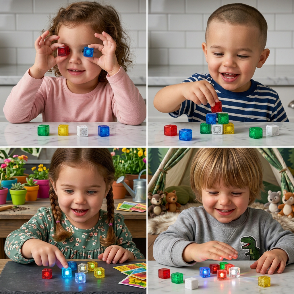 Lightning Cubes - Bathing Toy