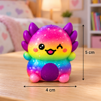 12-Pack Soft Axolotl Squishy Stress Relief Toys