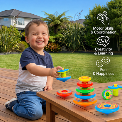Stackable Spinning Top Toy