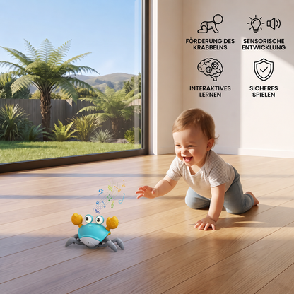 Crab Racer – Encourages Your Child to Crawl – Interactive Toy