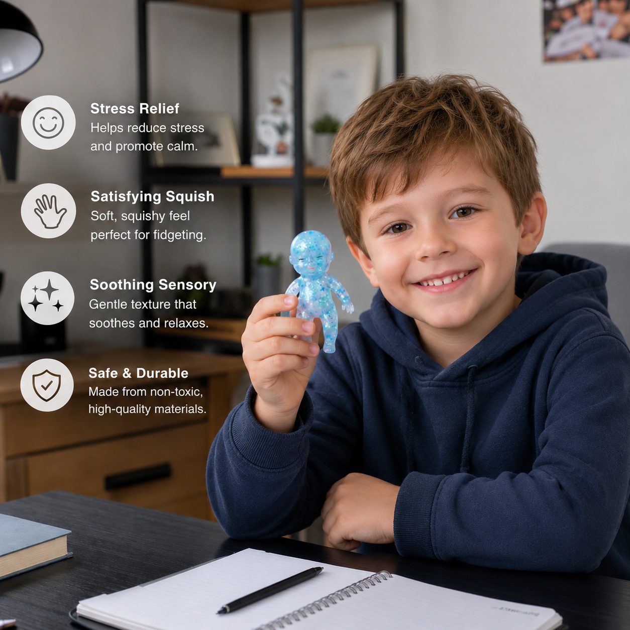 Calming Baby Stress Relief Squishy Toy