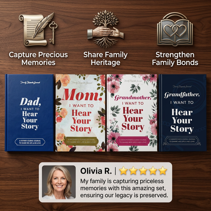 I Want To Hear Your Story - Family Keepsake Journal
