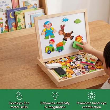 2-in-1 Montessori Drawing Board