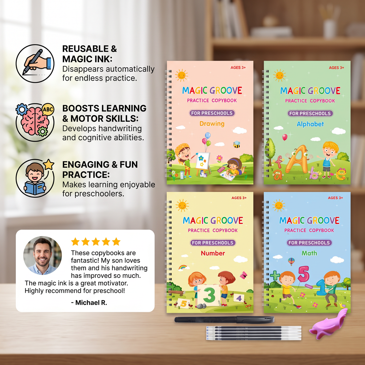 Kids Magic Copybooks