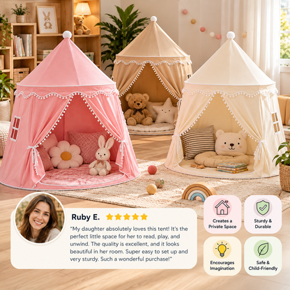 Cozy Kids Play Tent – A Charming Hideaway for Reading & Play