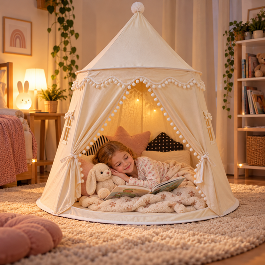 Cozy Kids Play Tent – A Charming Hideaway for Reading & Play