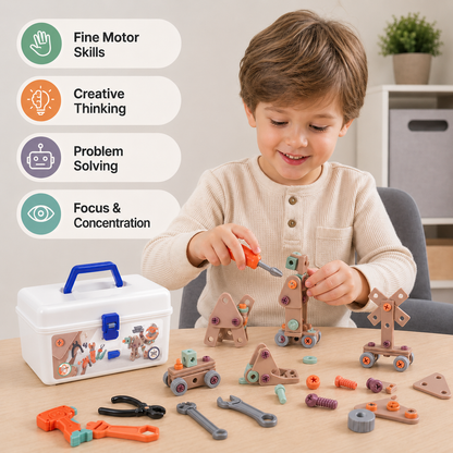 Mini Craftsman Construction and Play Set