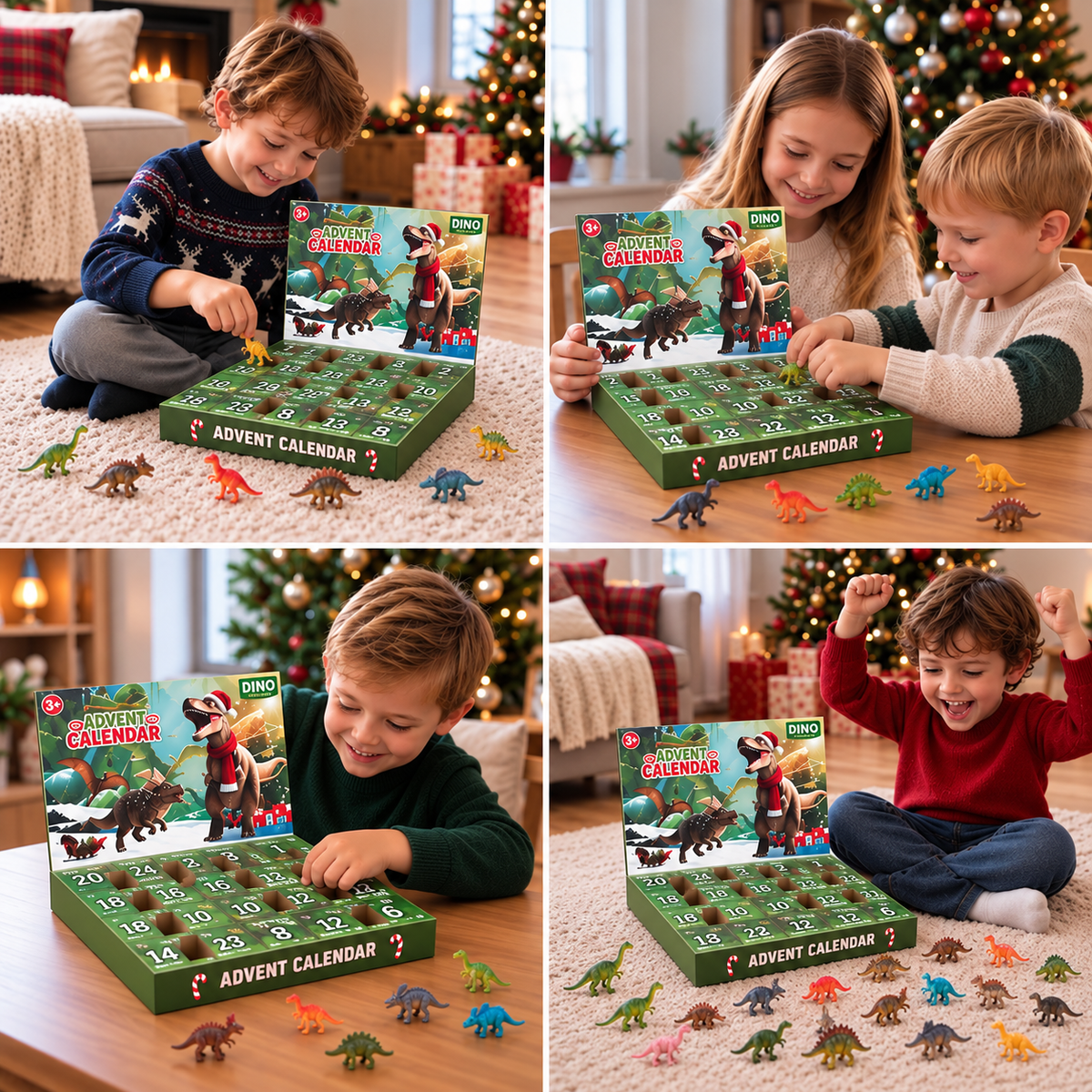 24-Days Dinosaur Advent Calendar