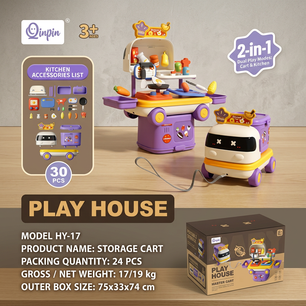 2-in-1 Play Truck for Kids