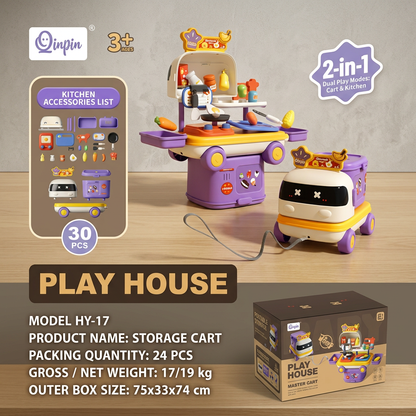 2-in-1 Play Truck for Kids