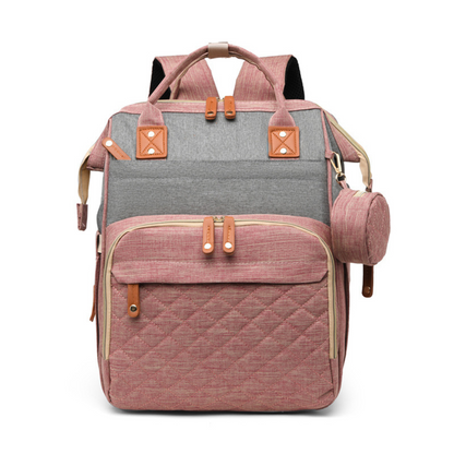 Multifunctional Baby Diaper Backpack with Sleeping Space