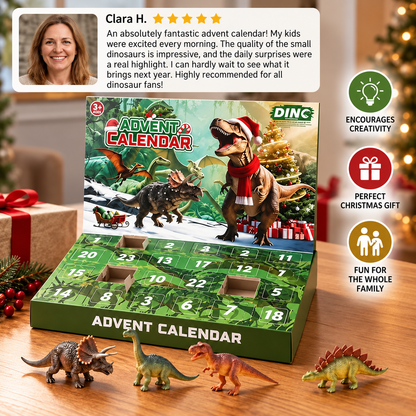 24-Days Dinosaur Advent Calendar